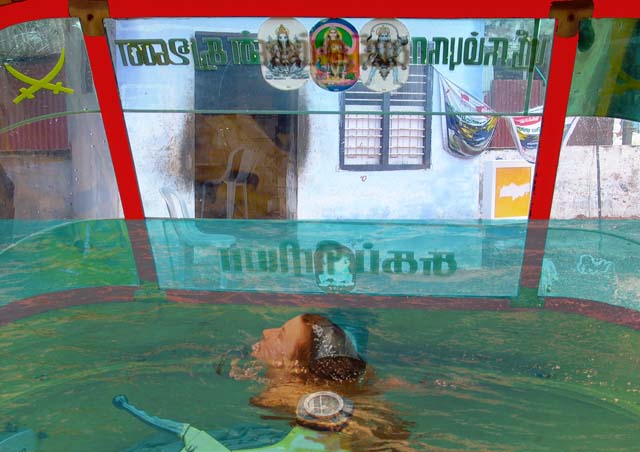 Ritshataucherin, 2005, Lambda-Print, 84x120cm