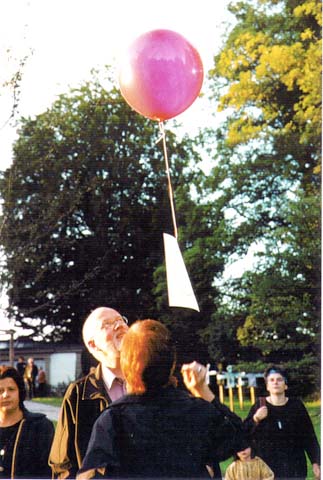 Ballonaktion 3, Skulptur02, 2002, Bern