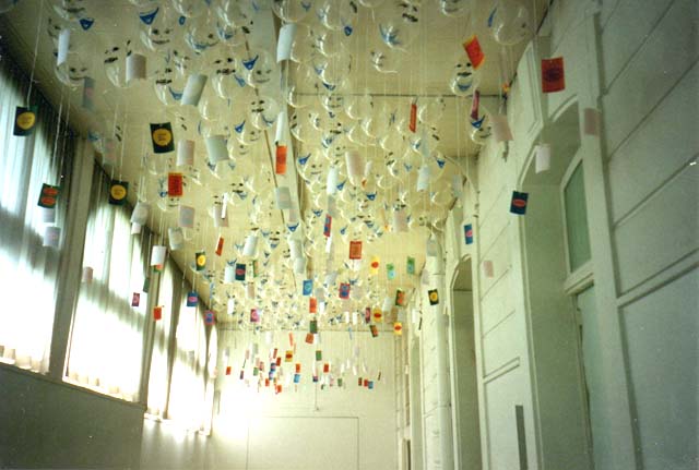 Ballonaktion 1, Kunstmuseum Thun, 1998